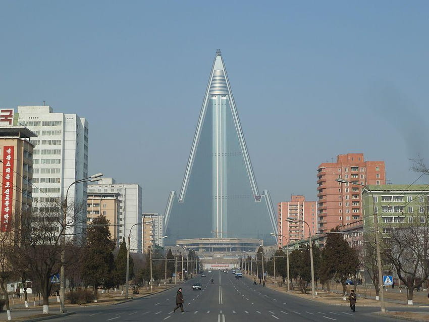 Ryugyong Hotel – Pyongyang, North Korea HD wallpaper