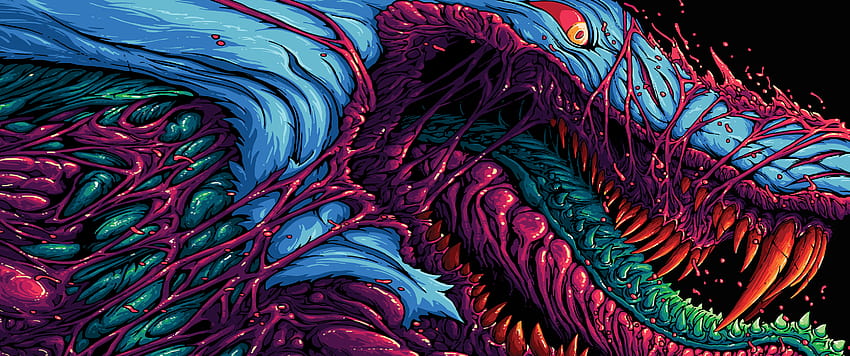 Hyper Beast by Brock Hofer [3440x1440] [png] HD wallpaper