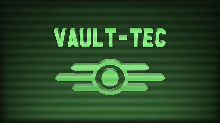 Vault Tec 3D HD-Hintergrundbild