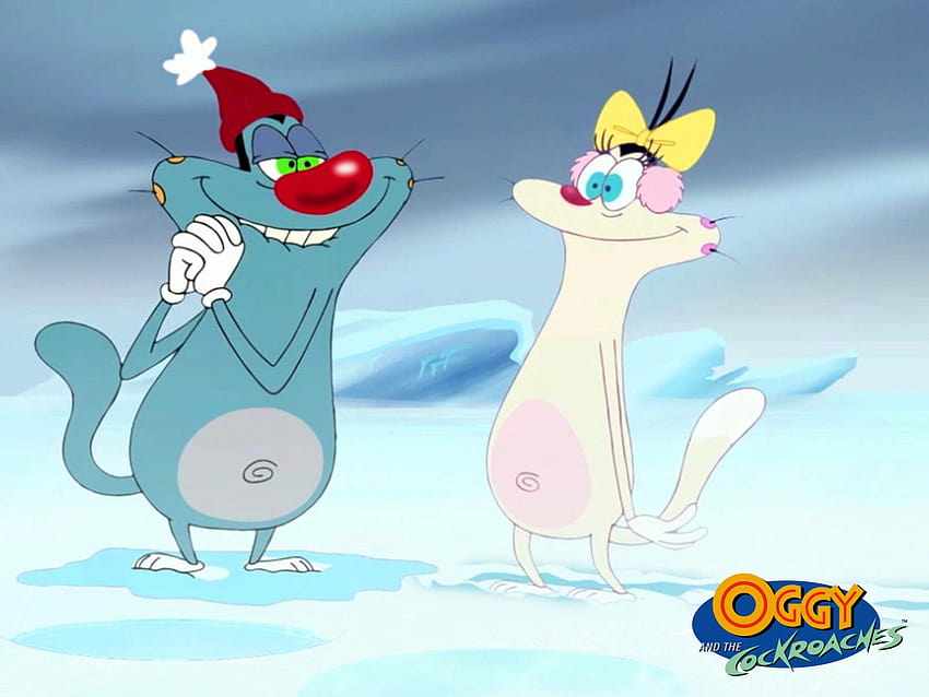 Watch Oggy & the Cockroaches, oggy and olivia HD wallpaper