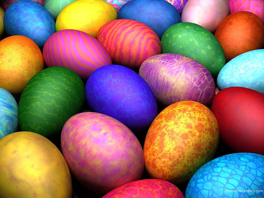 What Do Bunnies and Eggs Have To Do With Easter?, easter modern egg HD wallpaper