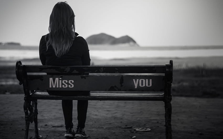 Sad Girl Miss You : : Alto, mi manchi triste Sfondo HD