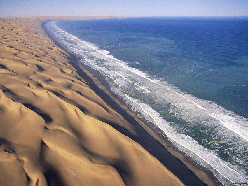 La costa de los esqueletos de Namibia, parque nacional de la costa de los esqueletos fondo de pantalla
