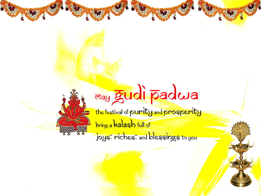Happy Gudi Padwa 2020 Fb Whatsapp Status dp Pics HD wallpaper
