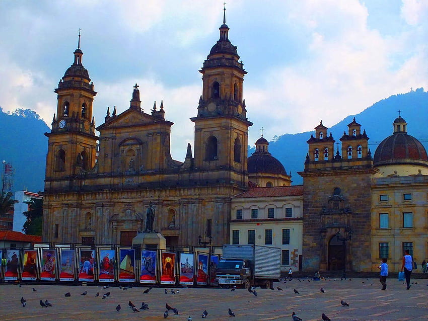 Catedral Primada Bogotá papel de parede HD