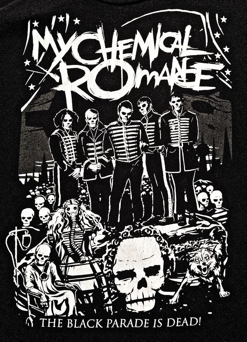 Черният парад е мъртъв ~ My Chemical Romance, my chemical romance 2019 HD тапет за телефон