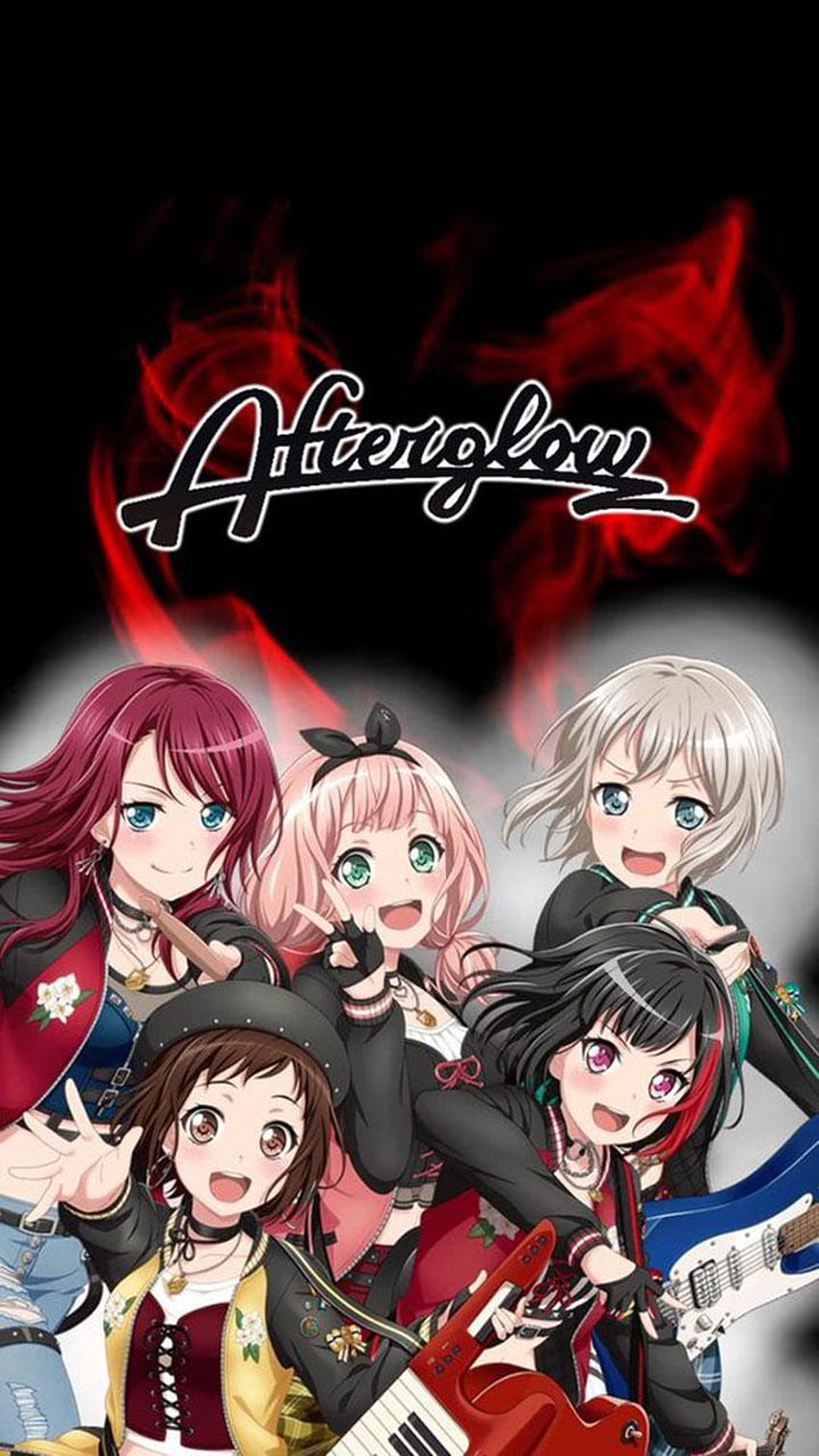 Best Bang Dream Afterglow 2020, anime terbaik 2020 wallpaper ponsel HD