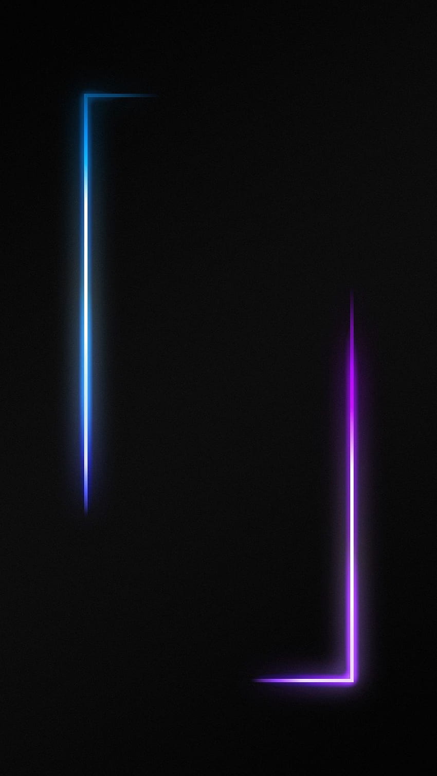 Border AMOLED Black Neon 54 [1080x2400] for your , Mobile & Tablet, iphone 12 neon border HD phone wallpaper