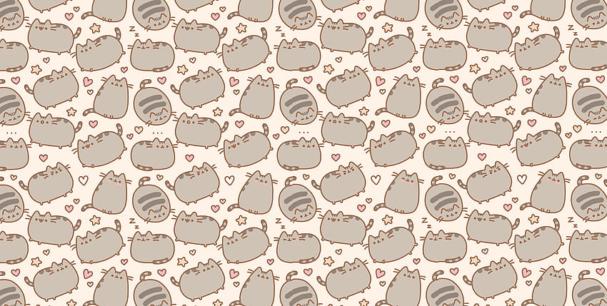 Pusheen Cat HD wallpaper