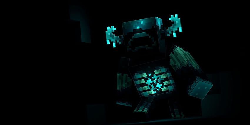Jenis massa apa yang akan menjadi Warden di pembaruan Minecraft 1.19 ?, warden minecraft Wallpaper HD