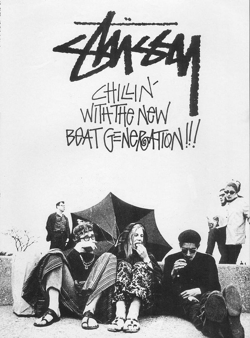 Chillin With The New Beat Generation, camo stussy HD phone wallpaper