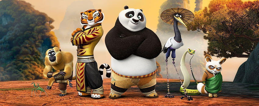 Kung Fu Panda 3 Characters HD wallpaper