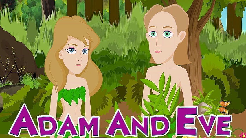 Adam and Eve HD wallpaper