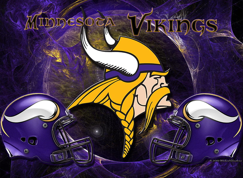 Oleh Wicked Shadows: Minnesota Vikings Wicked Wallpaper HD