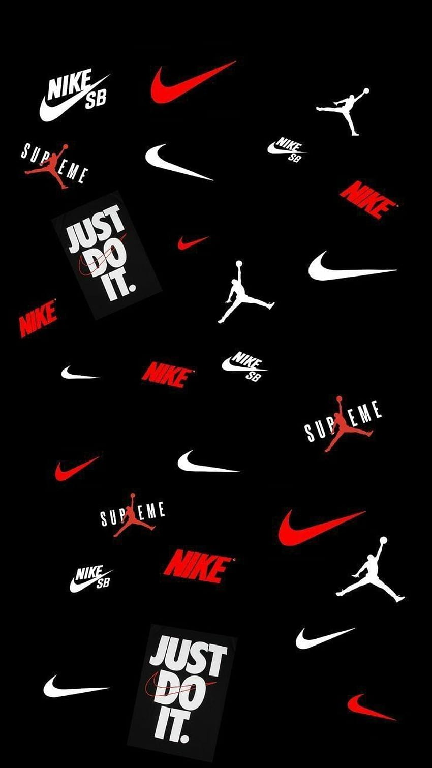 Wallpaper 4K Nike Iphone Gallery  Papel de parede pc, Papel de