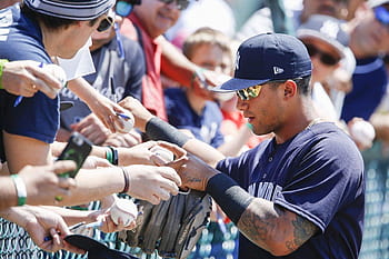 I made this Gleyber Torres phone wallpaper in June of 2020. It's crazy how  much the expectation for somebody's career can change in a year…