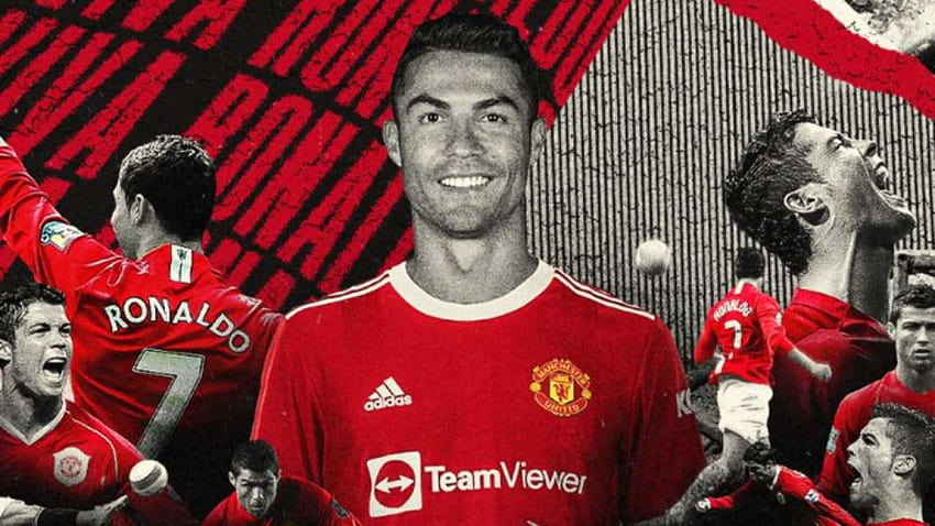 Cristiano Ronaldo est de retour ! Manchester United achève le processus de transfert de l'attaquant portugais de la Juventus, cristiano ronaldo manchester united 2021 laptop Fond d'écran HD