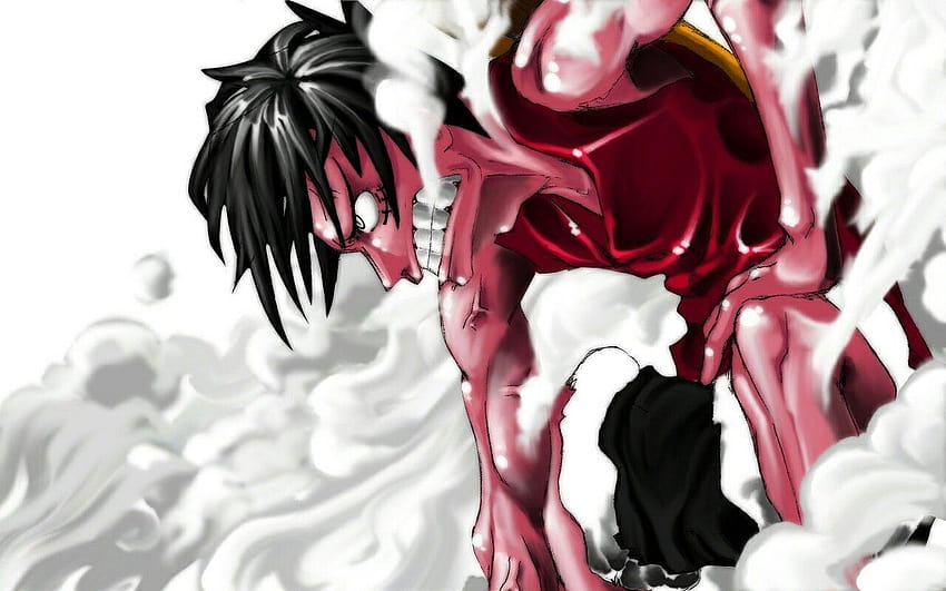 Monkey D. Luffy, Gear Second, angry; One Piece, luffy angry HD wallpaper