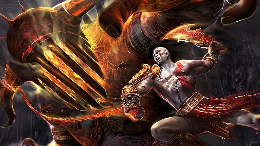 God of War Kratos, god of war ii HD wallpaper | Pxfuel