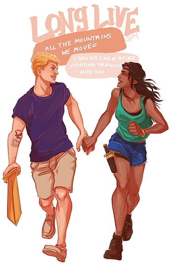 the heroes of olympus piper and jason