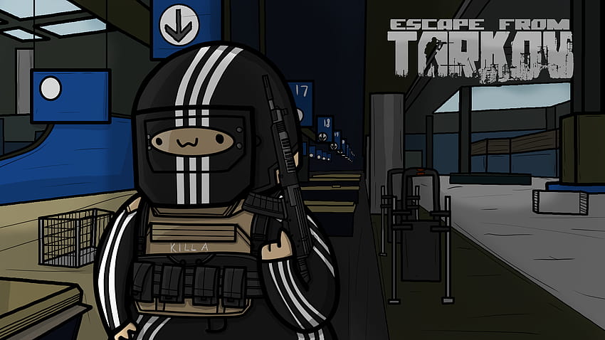 I made myself a cute little to practice my art!: EscapefromTarkov, halo tarkov HD wallpaper