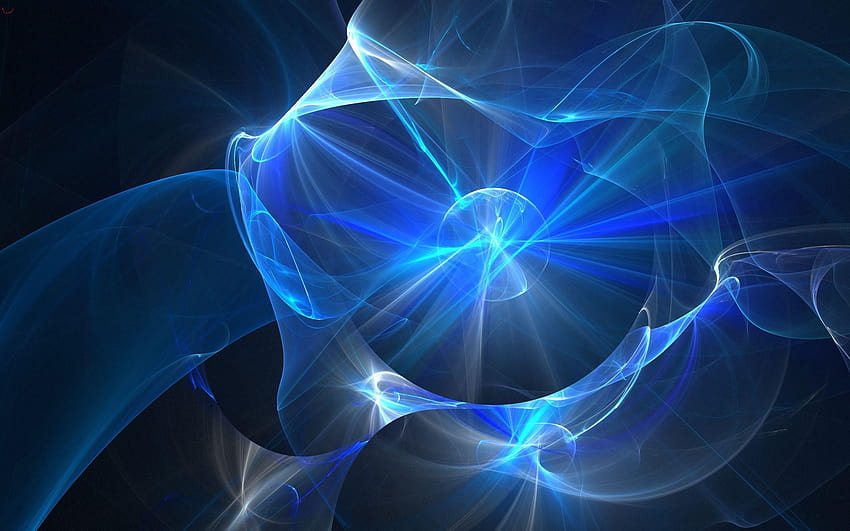 Energy Blue, Energiekugel HD-Hintergrundbild