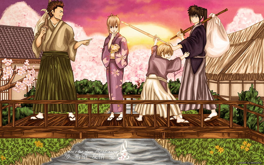 Hideaki Sorachi, Sunrise , Gintama, Isao Kondo, Mitsuba HD wallpaper ...
