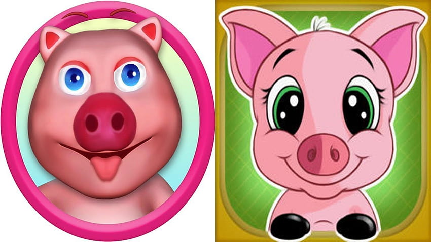 My Talking Pig, piggy horror game HD wallpaper