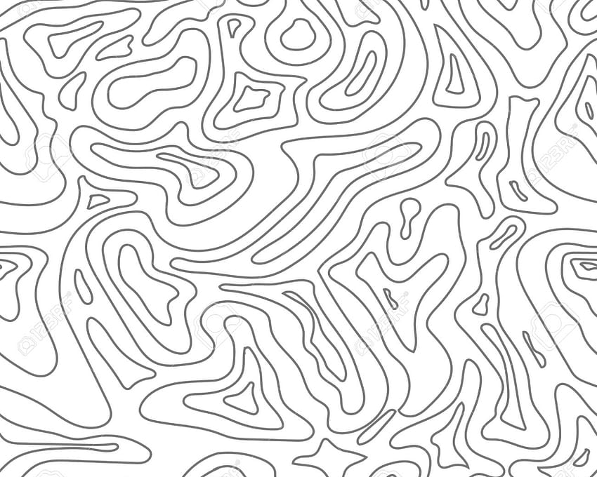 Mappa topografica Seamless Line Pattern Cartografia Sfondi [1300x1300] per il tuo, cellulare e tablet Sfondo HD
