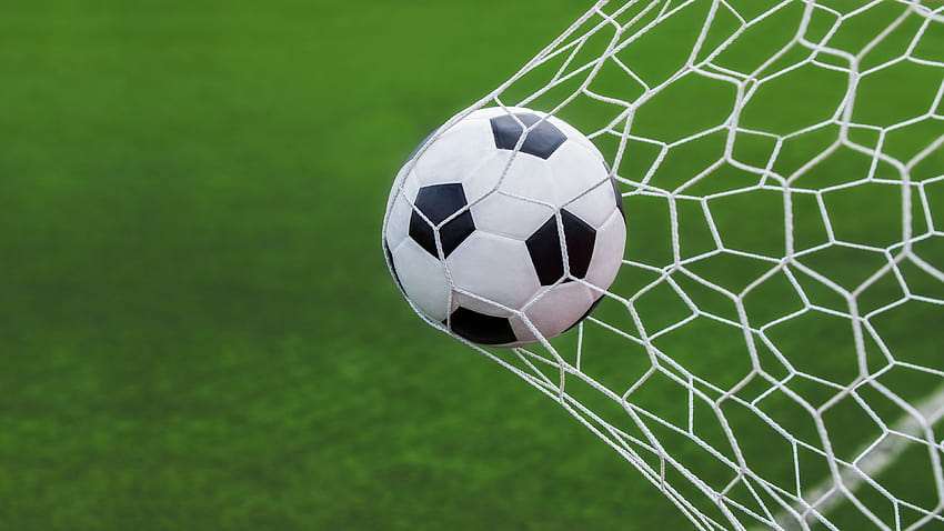 of Soccer Ball Goal in Net for, soccer goal HD wallpaper