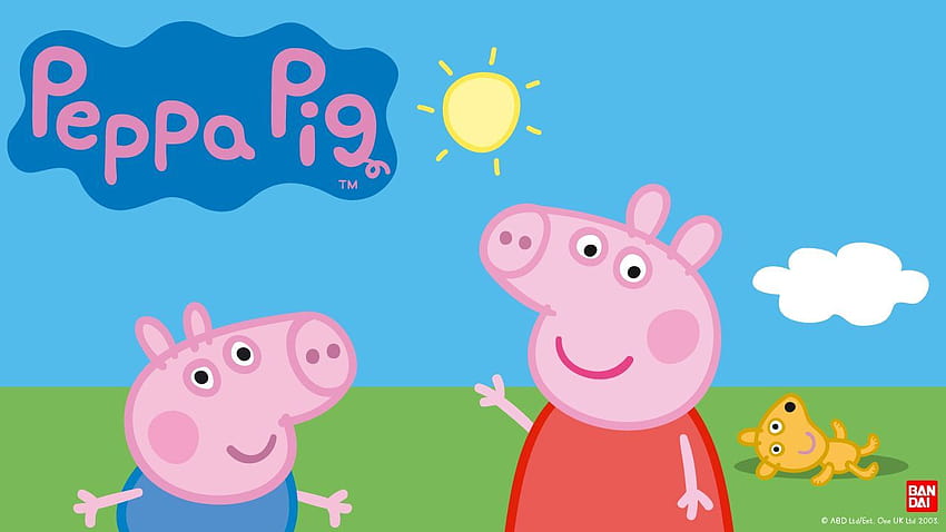 Peppa Pig George HD-Hintergrundbild