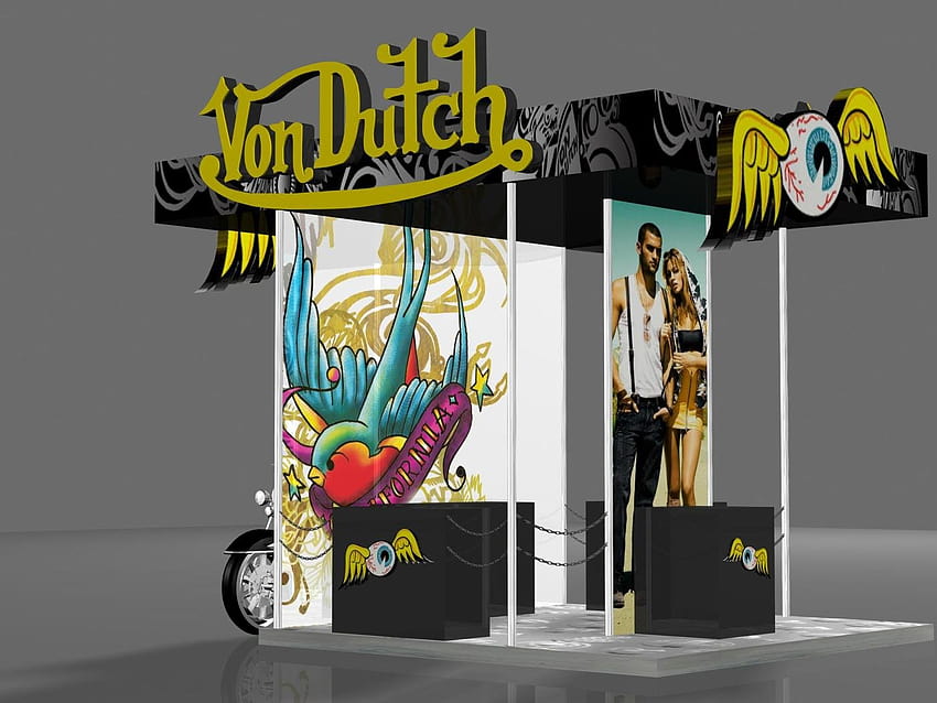 Von Dutch Event Booth by Derek Tvmala at Coroflot HD wallpaper