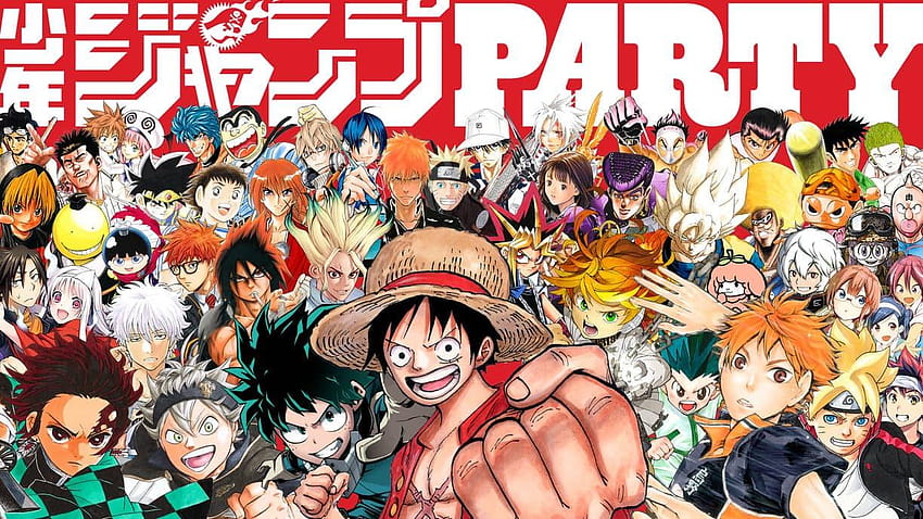 Shonen Jump nous donne plus de 10 000 exemplaires de manga, anime shounen jump Fond d'écran HD