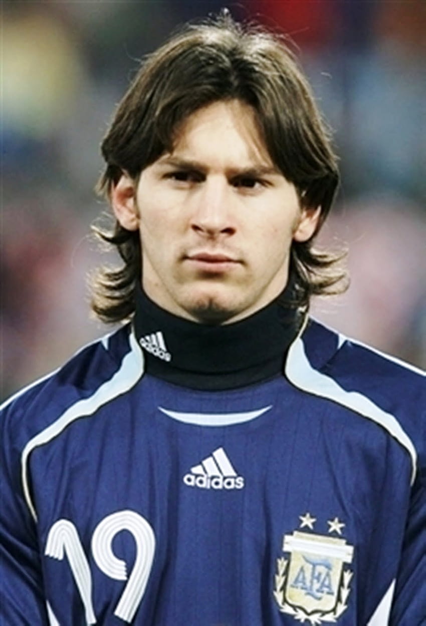 Leo Messi LM10   Messi with long hair   Facebook