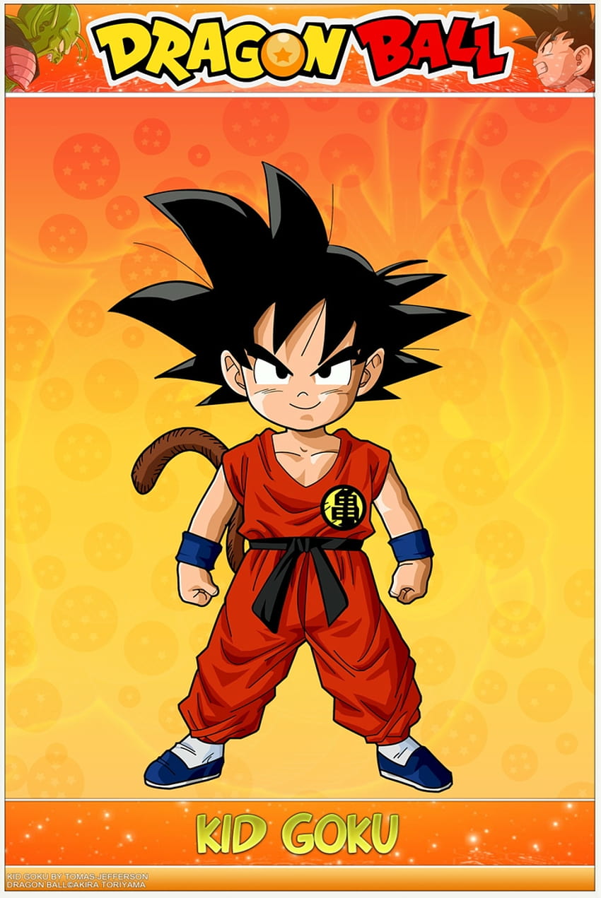 Kid Goku Group HD phone wallpaper