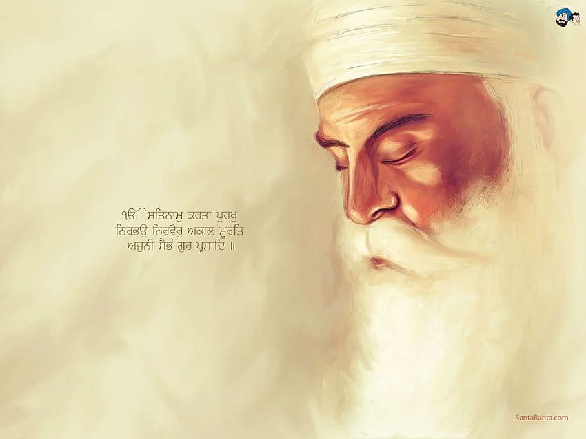 Ekskluzywny Sikh Guru i Gurudwara, guru nanak dev ji Tapeta HD