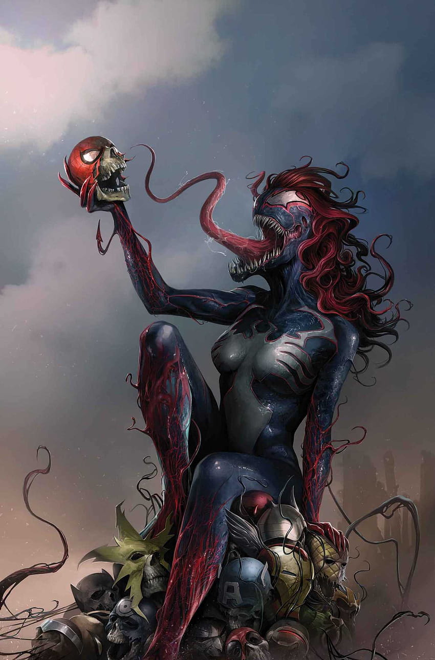 Mary Jane sta per trollare una tonnellata di Marvel Comics!, Venom Mary Jane Watson Sfondo del telefono HD