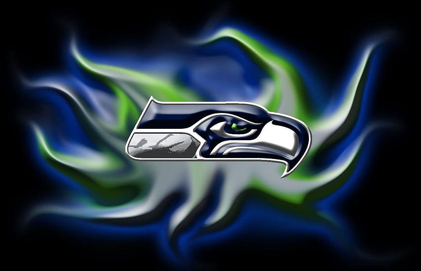 Logotipo de los Halcones Marinos de Seattle fondo de pantalla