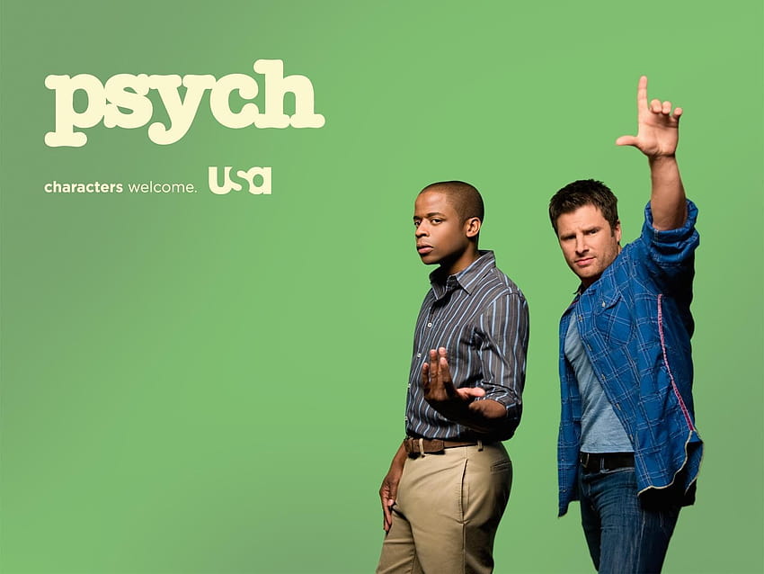 Sehen Sie sich Psych Staffel 2, Psych-TV-Show an HD-Hintergrundbild