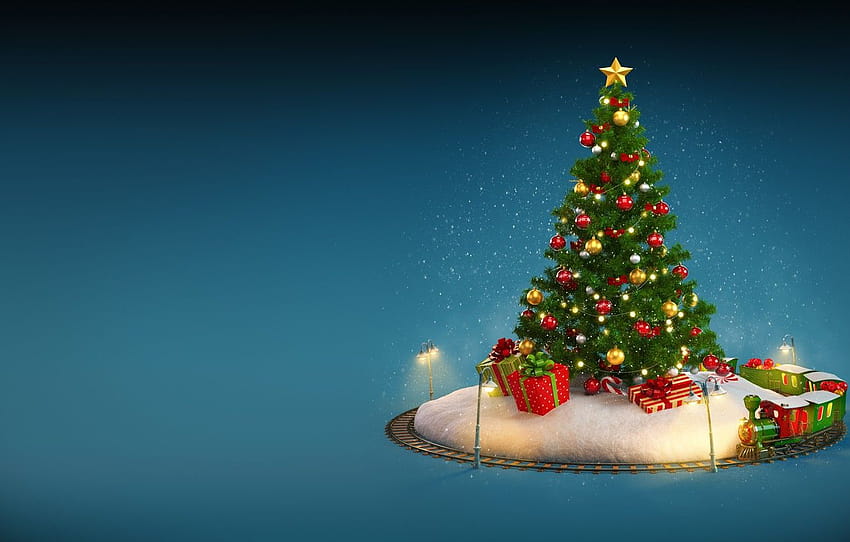 Xmas Tree posted by Ethan Tremblay, merry christmas pine HD wallpaper