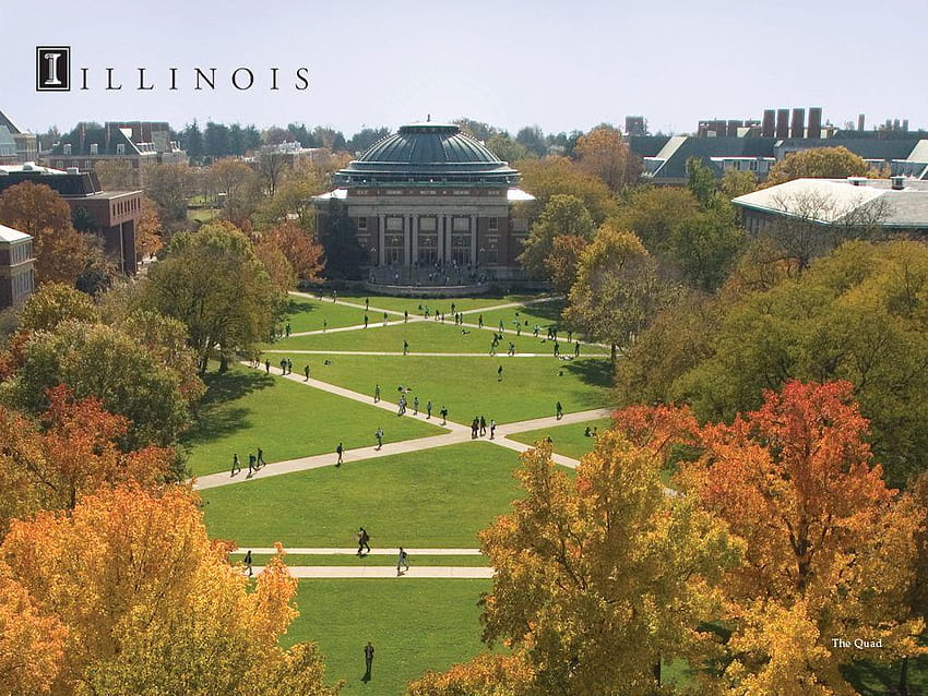 Universität von Illinois, Urbana, Champaign Illinois HD-Hintergrundbild