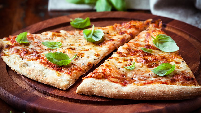 Pizza Margherita HD-Hintergrundbild