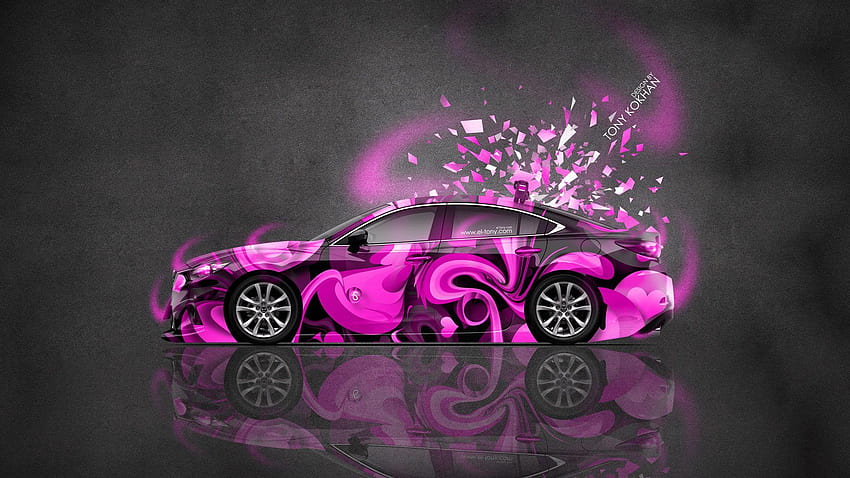 Mazda 6 JDM Tuning Side Domo Kun Toy Car 2015, domo kun pink HD ...
