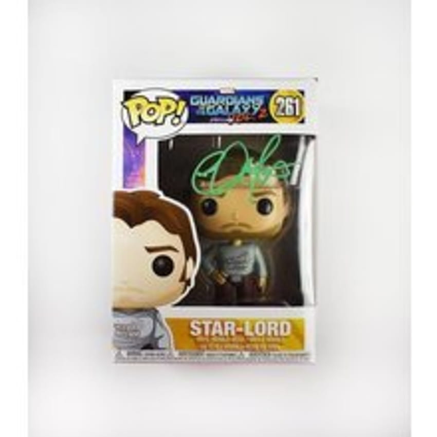 Chris Pratt Guardians of the Galaxy Avengers Endgame Signed Funko Pop Certified Authentic Beckett BAS COA, funko pop chris pratt HD phone wallpaper