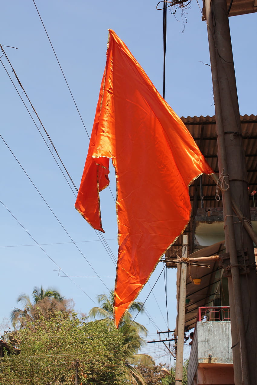 Berkas:भगवा ध्वज.jpg, bhagwa dhwaj wallpaper ponsel HD