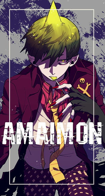 Amaimon Blue Exorcist Ao no Ekusoshisuto Vintage Vector Anime Design
