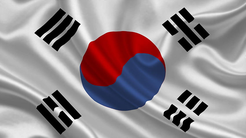 Корейско знаме, корейско знаме HD тапет