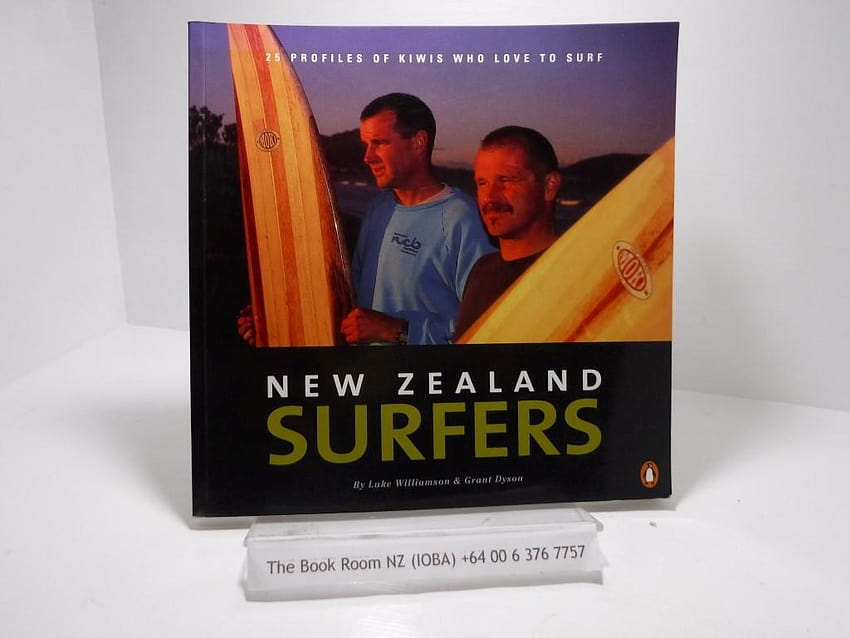 New Zealand surfers: 25 profiles of Kiwis, broucher surfing HD wallpaper