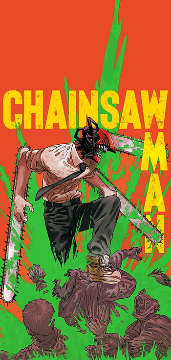 Power Chainsaw Man 4K Phone iPhone Wallpaper #5011b