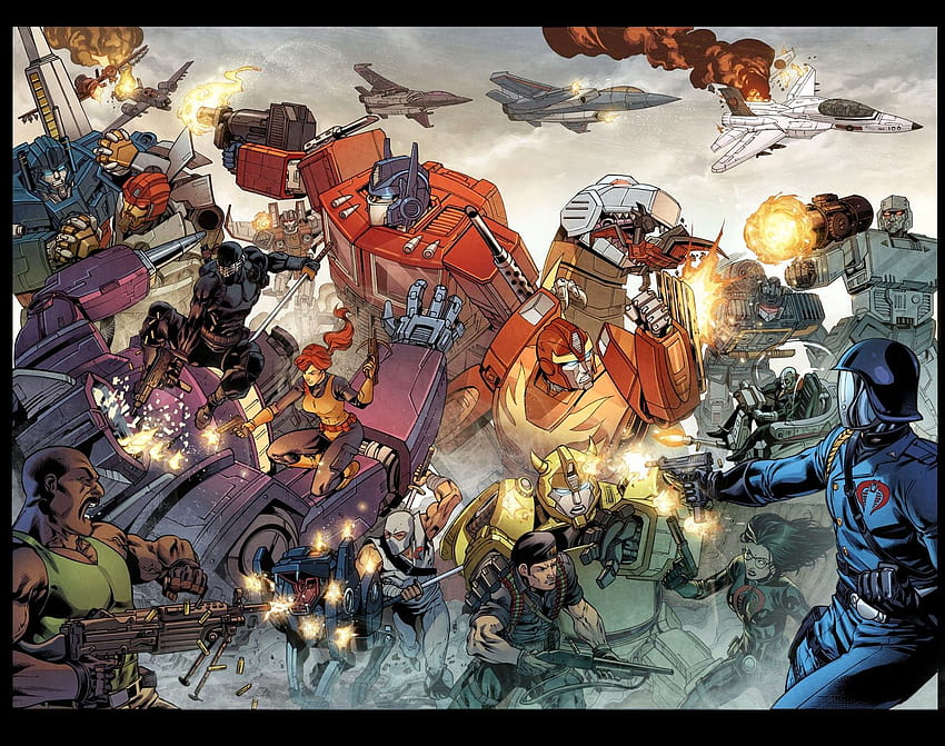 Gijoe Transformers Crossover Comic Series, gi joe comics HD wallpaper |  Pxfuel